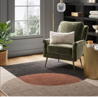 
              5'x7' Abstract Geometric Area Rug Beige/Brown - Threshold™
(1.5 m x 2.1 m)
            