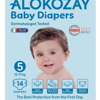 Baby Diapers - Size 5 (12-17 Kg) - 14 Diapers X 6= 84 Diapers