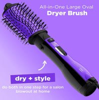 
              INFINITIPRO BY CONAIR The Knot Dr. All-in-One Oval Dryer Brush, Hair Dryer & Volumizer, Hot Air Brush
            
