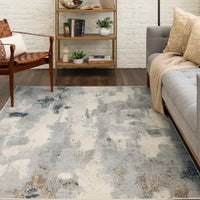 Watercolor Area Rug Gray - Threshold™ (1.5 m x 2.1 m)
