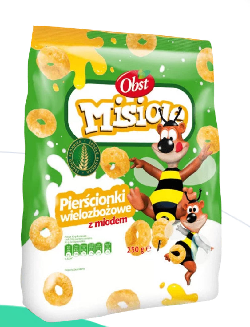 Misiole Rings with honey (250 g) DLC: Janv26