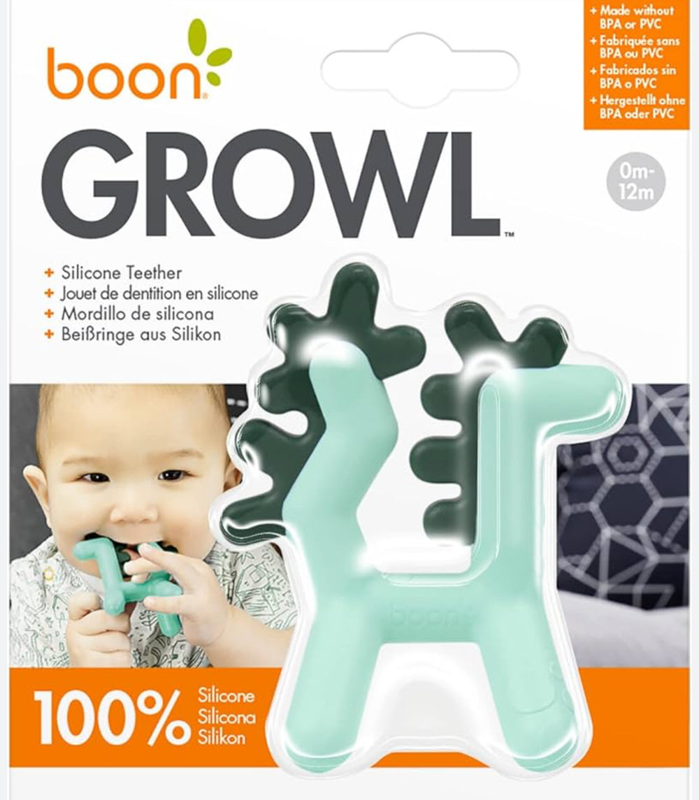 Boon Anneau de dentition en silicone Growl Dragon