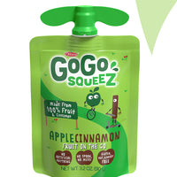 GoGo squeeZ Apple Cinnamon Applesauce 90g DLC: Juillet25