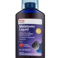 Ingredientes para CVS Health Melatonin Liquid, 6 FL OZ (180 mL)