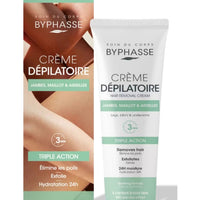 Byphasse, CRÈME DÉPILANTE à l'extrait d'aloe vera (125 ml) DLC: Juin27