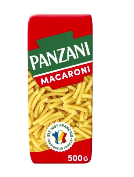 Pâtes macaroni PANZANI 500g DLC: Avril26