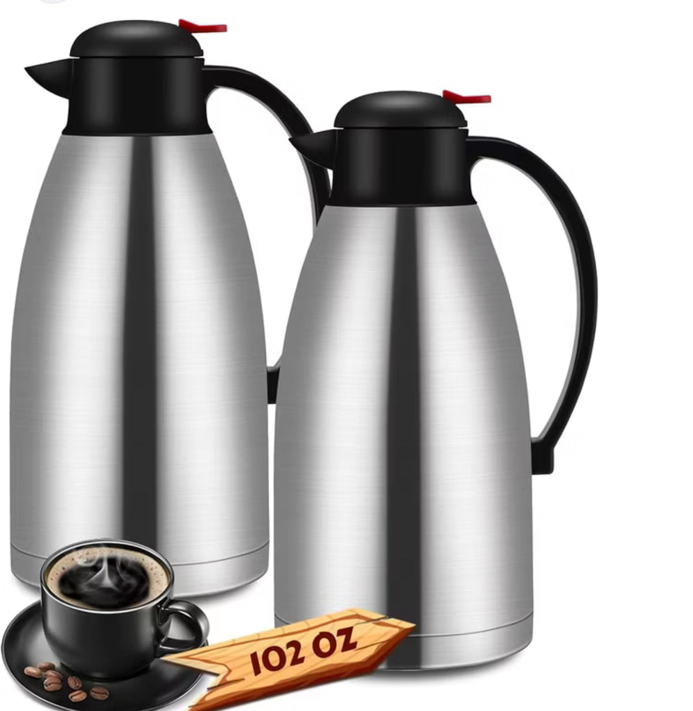 Vacuum Flask Jug Inox Thermos Hot Water Drink Termos Air Panas 3 Litres