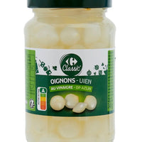 Oignons au vinaigre CARREFOUR CLASSIC'
(190g) DLC: Juillet26