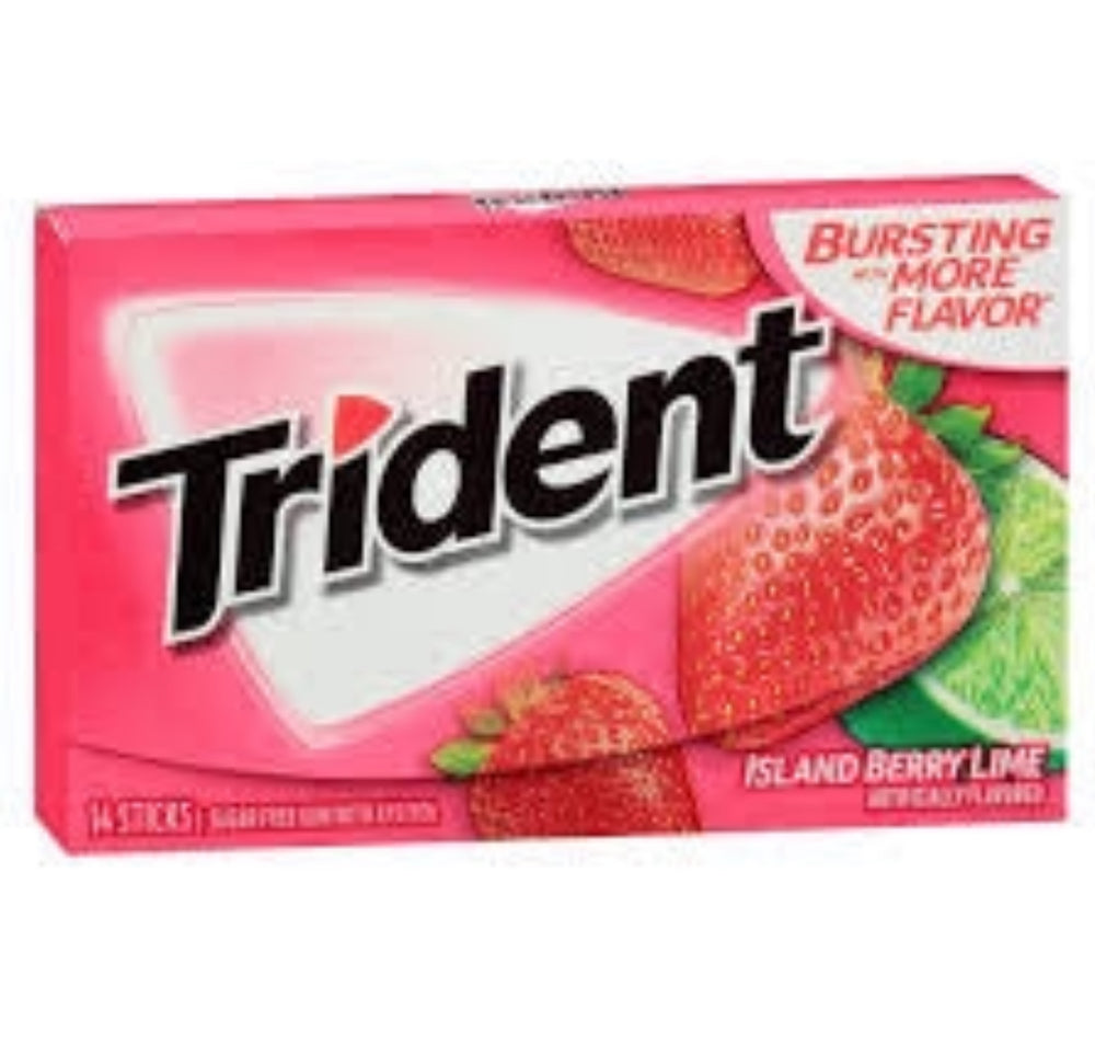 TRIDENT ORIGINAL FLAVOR SUGAR FREE 14 sticks DLC: Oct25