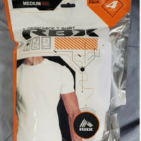 New Men’s RBX Crew Neck T Shirt - Size M - 4 pack