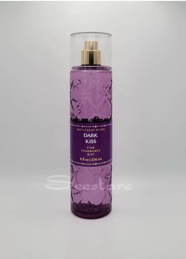 Ath & Body Works Dark Kiss Fine Fragrance Body Mist Spray 8 oz New (236 mL)