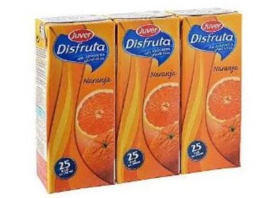 Naranja zumo juver disfruta – (3 x 200 ml) DLC: Déc25