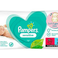 Pampers Senstive Baby Wipes 52
