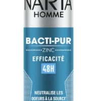 Déodorant spray homme Anti-bactérien Au Zinc Bacti-Pur NARTA HOMME 200mL