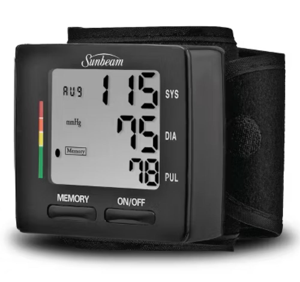 Sunbeam Blood Pressure Monitor with Voice Broadcast Technology