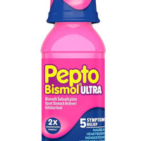 Pepto Bismol Liquid Ultra for Nausea, Heartburn 12Oz (354ml) DLC: Mars26