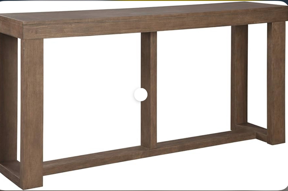 Cariton Sofa/Console Table Gray - Signature Design by Ashley (L 160cm, La 40cm, H 85cm)