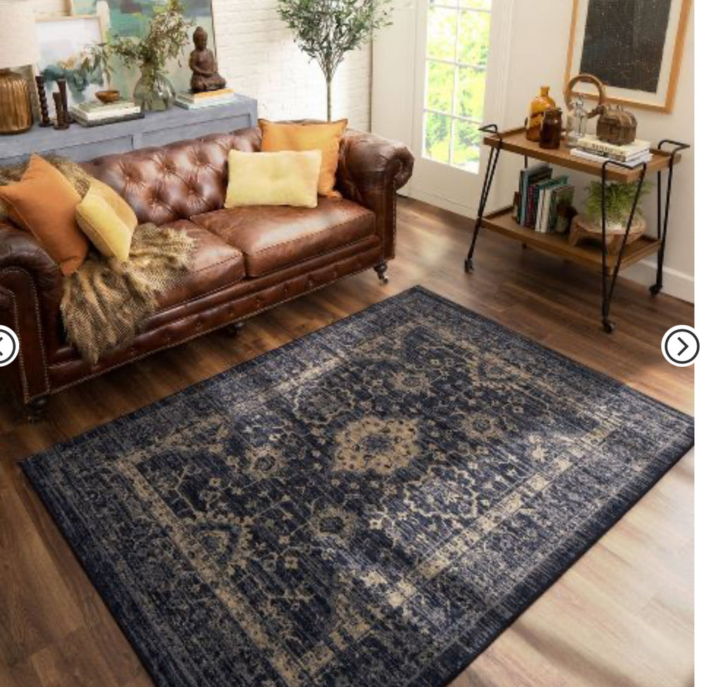 Vintage Distressed Rug - Threshold (2m x 1m60)