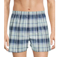 George Men's Moisture-Wicking Stretch Woven Boxers, 6-Pack, Sizes S-3XL