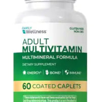 Family Wellness Multivitamin, Adult, (60 Caplets) DLC: Nov26