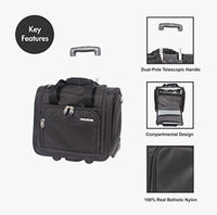 
              CIAO CARRY ON WHEELED UNDER THE SEAT BAG (BLACK)
            