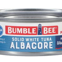 Bumble Bee Solid White Albacore Tuna in Water, Wild Caught, Gluten Free, (29g) DLC: Mars28
