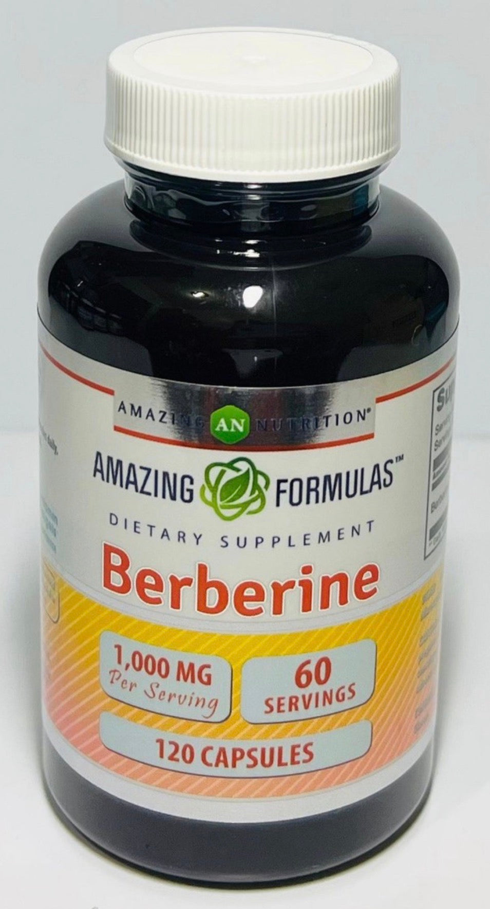 Amazing Formulas Berberine 1000mg (60 capsules) DLC: 02/2028