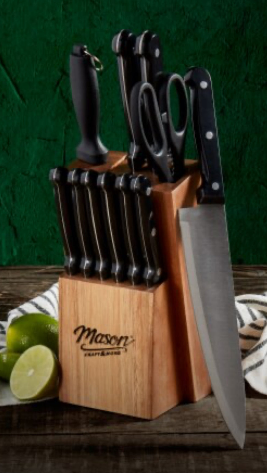AccessoriesTabletops Unlimited Mason Cutlery Set 12 pièces