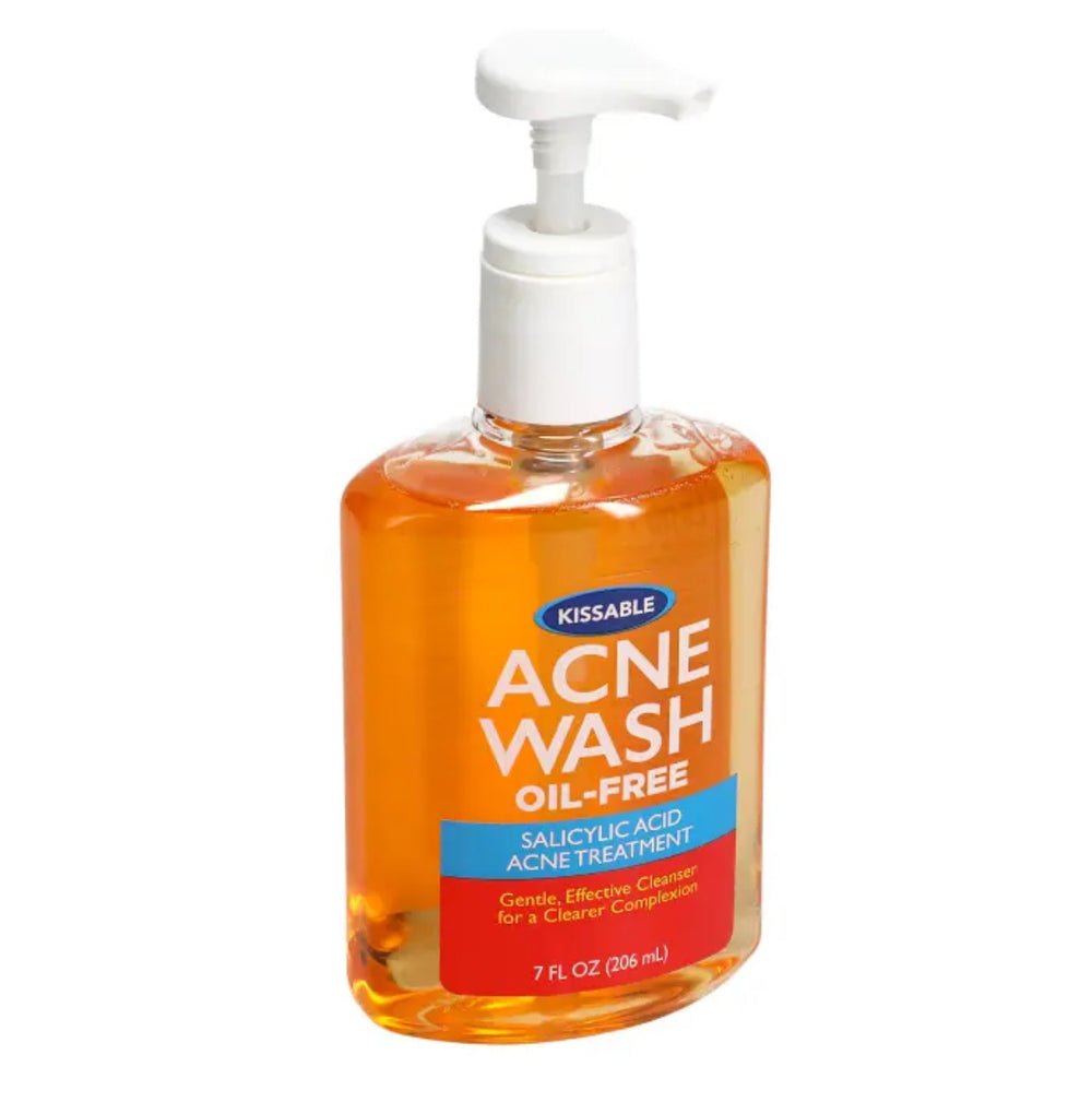 Kissable Acne Wash Oil-Free Salicylic Acid Acne Treatment 7 oz. 236ml