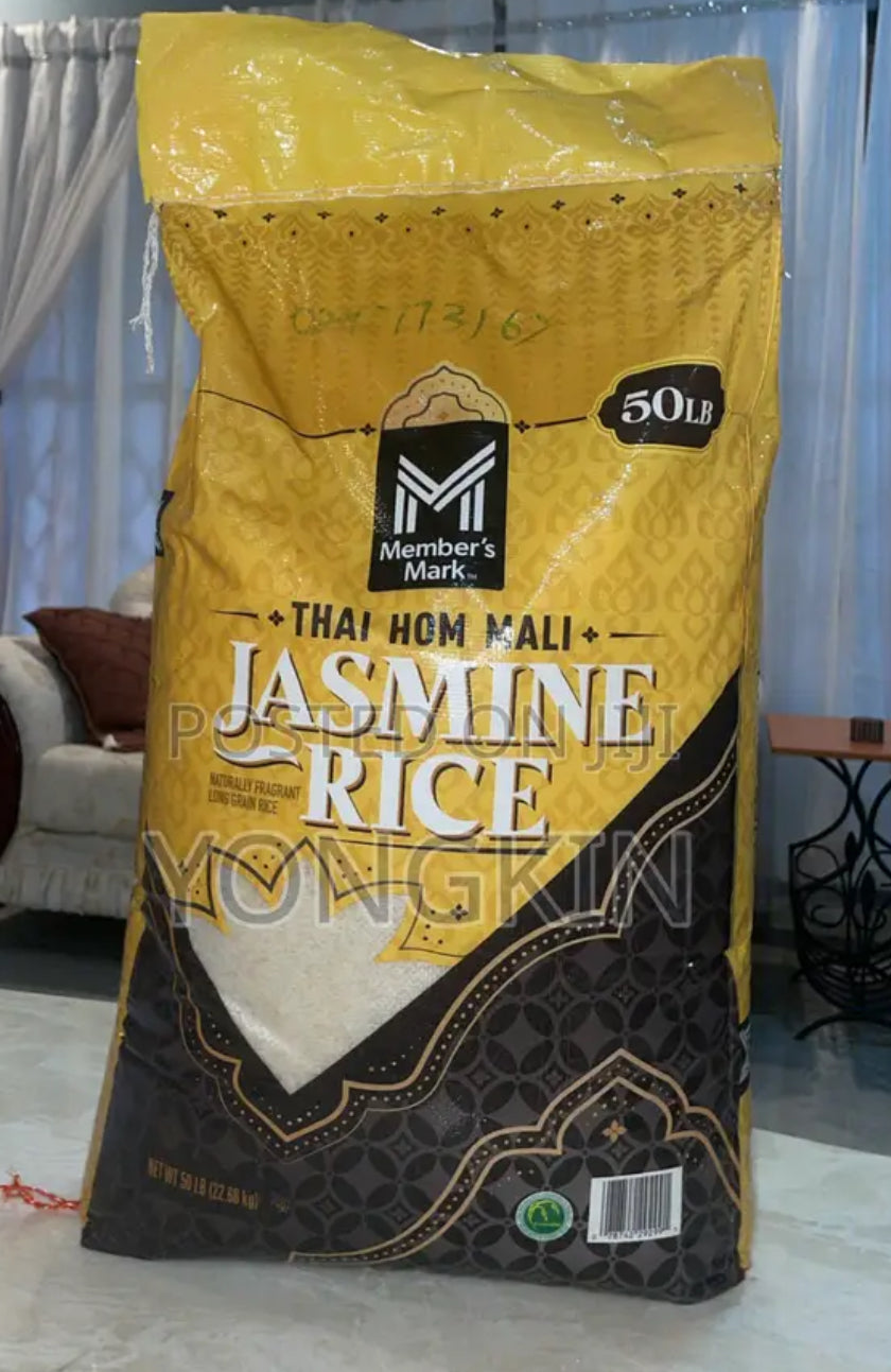 Member's Mark Thai Jasmine Rice, 50 lb (22.68 Kg)