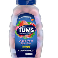 TUMS Extra Strength Assorted Berries Antacid Chewable Tablets - 96ct DLC: Mai29