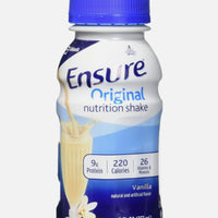 Ensure Original Nutrition Shake, Small Meal Replacement Shake, Vanilla (8 fl. oz., 1 ct.) DLC: Sept26