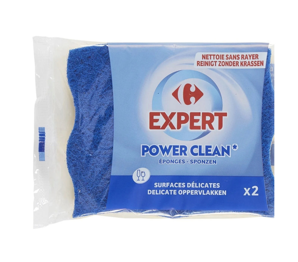 Eponge à récurer surfaces délicates CARREFOUR EXPERT