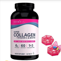 NeoCell - Super Collagen Tablets + Vitamin C & Biotin 360 tablets DLC: Janv26