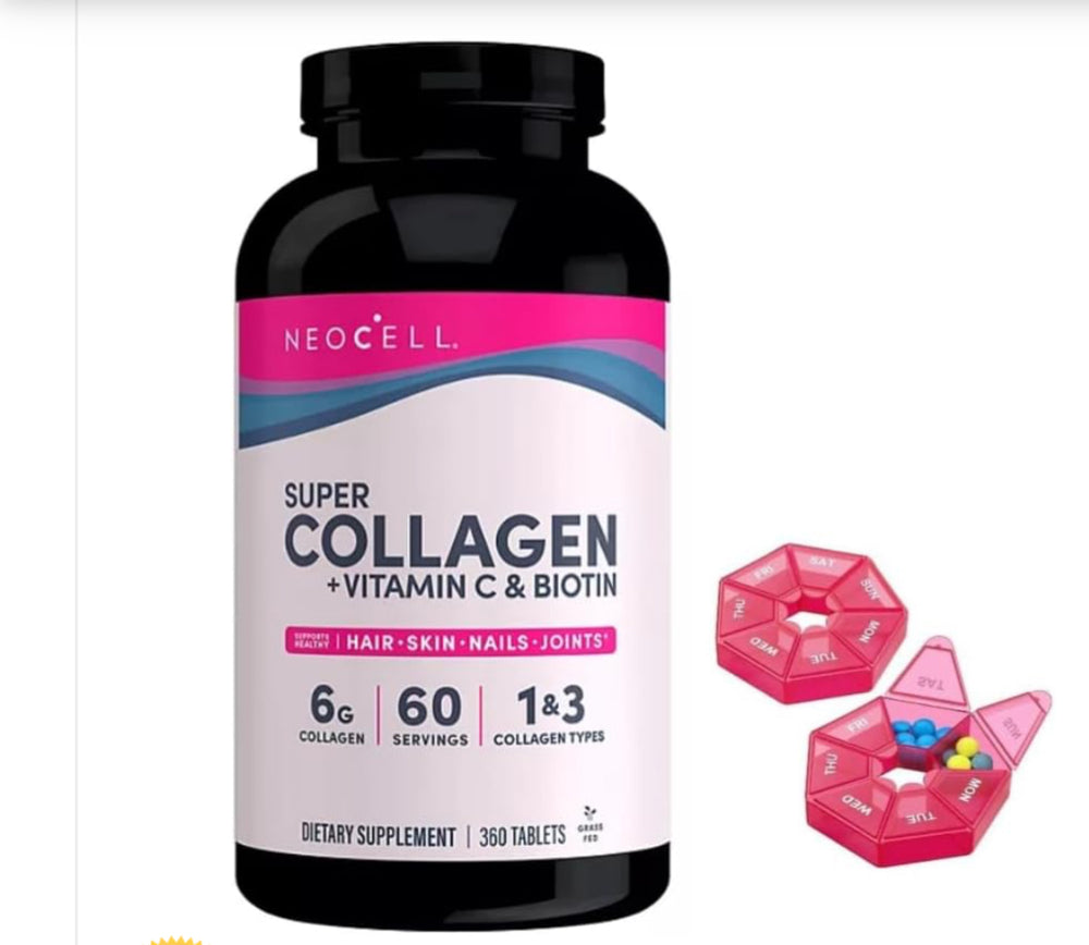 NeoCell - Super Collagen Tablets + Vitamin C & Biotin 360 tablets DLC: Janv26