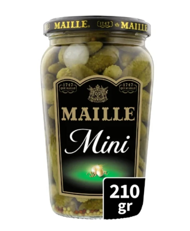 Cornichons mini croquants MAILLE (210g)