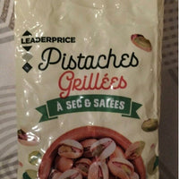 Pistaches Grillées À Sec & Salées – Leader Price (350g) DLC: Déc25
