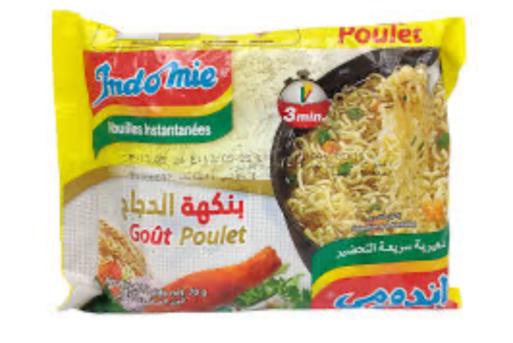 Nouille instantanéesINDOMIE 70g DLC: Nov25