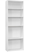 
              Monarch Specialties Bookshelf Bookcase 6 Tier 72InchH Office Bedroom Laminate Grey Transitional
            