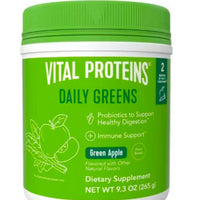 Vital Proteins Daily Greens Dietary Supplement - Green Apple - 9.3oz Avril26