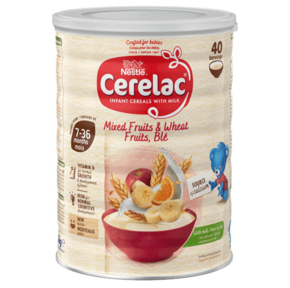 Nestle Cerelac Mixed Fruits & Wheat With Milk From 7 Months - (1 kg) DLC: Juin26