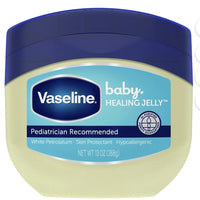 Vaseline Baby Healing Petroleum Jelly Hypoallergenic Unscented Diaper Rash & Sensitive Skin, 13 oz (368g)
