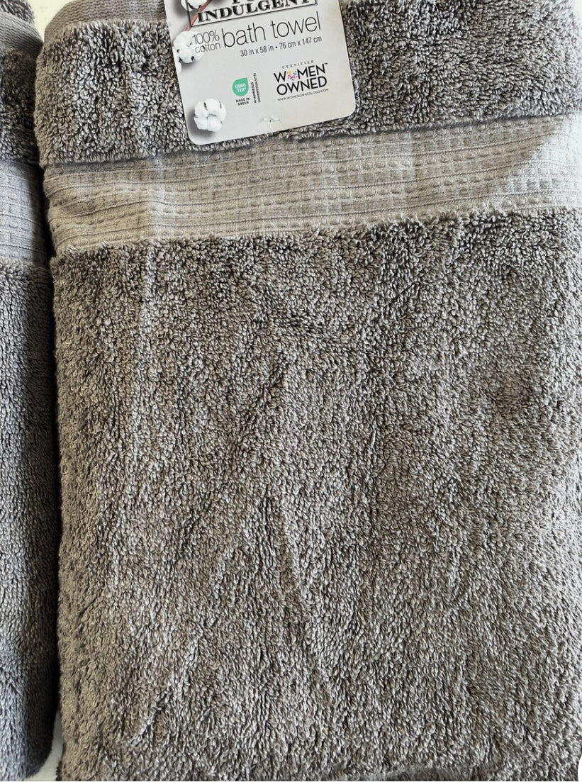 Serviette de bain purement indulgente 30 pouces X58 » pierre de silex