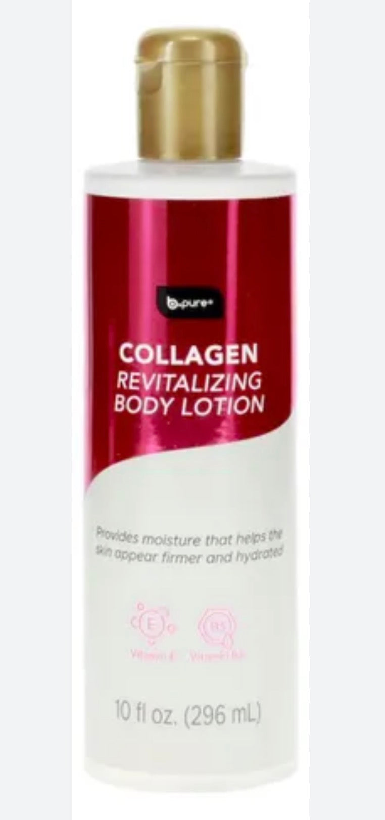 B.pure Loción Colágeno Piel Firme E Hidratada 296ml Fragancia Suave Y Fresco