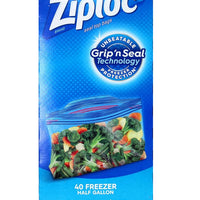 Bags Quart Size, 40 Bags Half Gallon size