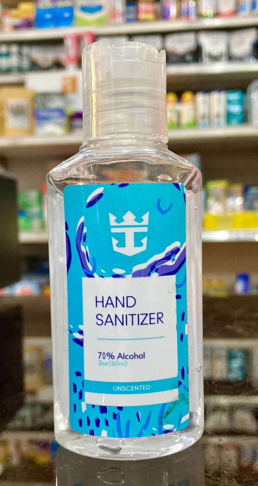 Hand Sanitizer Unscented 70% Alcohol 60ml DLC: 07 NOV2023