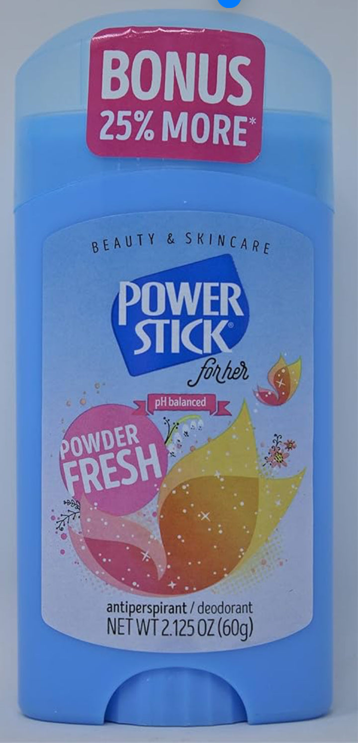 Lady Speed Stick Powder Fresh 2 Oz (60g)