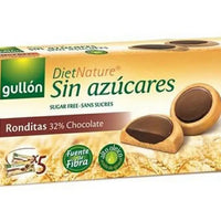 Gullon Ronditas Zero Biscuits 32% Chocolate (186g) 12/04/26
