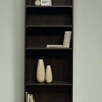 5 Shelf Bookcase Espresso Brown - Room Essentials MM  (L 1m x 62cm, La 30cm, H 80cm)