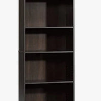 5 Shelf Bookcase Espresso Brown - Room Essentials MM  (L 1m x 62cm, La 30cm, H 80cm)